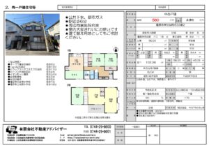 中古戸建　橿原市東坊城町580万円