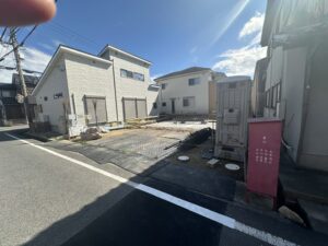 安倍木材団地2丁目，新築一戸建て現地現場，