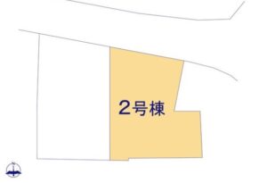 リーブルガーデン桜井市粟殿12期 2号棟 区画図